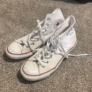 White high top converse